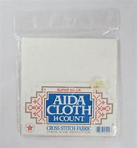 Aida 14 Count Ivory 12" x 18"/30.5 cm x 45.7 cm Super Value